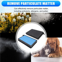 For Model 3 Model Y HEPA Activated Carbon Air Filter Air Conditioner Filter Element Replacement Kit