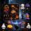 (Style 8)Halloween Resin Skeleton Ghost Pumpkin Figures Collection For Parties And Gift Exchanges 3