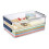 2 Pcs 5.5qt 9 X 13 Plastic Portable Project Case with Snap-Tight  Clear Stackable Storage Box with Lids 1