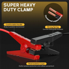 For Igniter Jump for 20V Battery 10AWG Car Booster Cable Automotive Emergency Power DIY Adapter with Clip