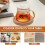 Wood Cup Holder Set with Organizer Rack 12 pcs 6