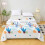 Xoxingysm Rustic Reversible Quilt Set Microfiber 4-Pc 1