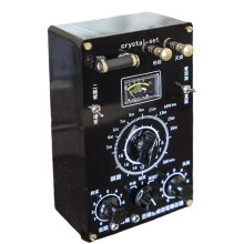 Retro Medium and Short Wave Ore Radio, Vintage Crystal Receiver DIY Kit, AM SW Passive Radio Set, Electronics Project
