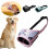 Dog Muzzle Soft Nylon Anti-Biting Barking Chewing XS Pink 1