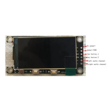 Voice-Activated Analog Audio Vu Meter Stereo Volume Meter LCD Music Audio Level Spectrum Indicator for Audio Amplifier