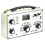 Medium and Short Wave Crystal Radio Five Segment Adjustable, White Panel, 3DQ Diode Adjustable 1