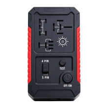 LED-Anzeigelampe Automobil-Relais-Tester 12-24V für Schnelles Relais-Testen und Battereanalyse (Eingebaute Batterie)