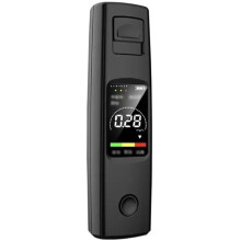 Portable Breathalyzer Professional High Sensitivity Digital Breathalyzer, Rechargeable Breath Breathalyzer with LED, 1PC