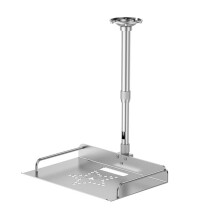 Ceiling Mount with Adjustable Height Tray for Projector/Camera Holder Shelf Ceiling Mount
