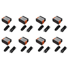 8X ETC-974 Temperature Controller Refrigerator Thermostat Regulator Thermoregulator Thermocouple NTC Dual Sensor