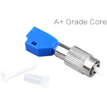 20 Stück Visuelle Fehler Suche Adapter, Hybrid Faser Optik Verbinder Adapter, Einzel Modus 9/125 Um FC Stecker Auf LC Buchse Adapter