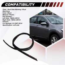 Linker Dakrandafwerking Dakafdichtstrip 76843-JD01A 76843JD01A voor Qashqai J10 2007-2014 L