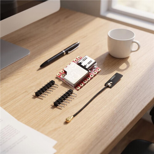 Stamp-C5 DIP Highly Integrated Wireless Connectivity Module Powered By ESP32-C5HF4 Dual Band WiFi6 IoT Module