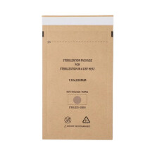 100Pcs Self-Sealing Dry Heat Pouches, Disposable Autoclave Bags for Nail Art, Tattoo & Dental Tools L