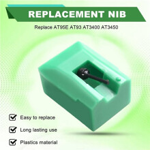 AT95E Stylus Kit Replace for AT-LP120-USB Turntables Turntable Cartridge for AT-95 AT-93 AT-3400 AT-3410