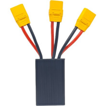 XT90 Dual Battery Discharge Converter,Simultaneous Connection Adapter,Balanced Discharge Module,Ebike Parts,10V-100V,50A