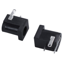 10 Pièces 5.5mmx2.1mm Power Jack Socket Female Panel Mount Connector