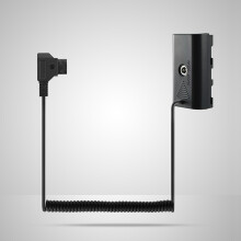 2X Power Adapter Cable for D-Tap Connector to NP-F Dummy Battery for NP F550 F570 F770 NP F970