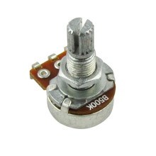 Guitar Small Size Pots B500K Potentiometers for Guitar Bass Parts (Pack of 40)