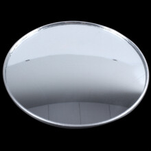 4X Silver Tone 3 inch Round Convex Rear View Blind Spot Mirror for Car Auto