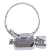 45 Pcs Stainless Steel 8mm to 12mm Hose Pipe Clamps Clips Fastener