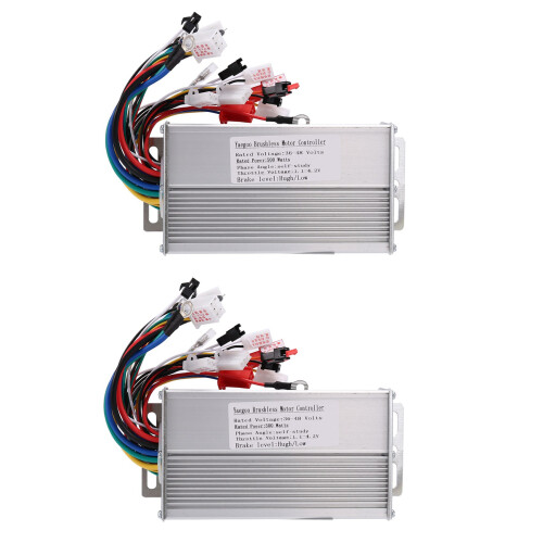 2X EBike Controller Brushless 30A 36V 48V 500W Scooter Elettrico Blcd Controller per Scooter Accessori per Biciclette