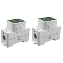 2X Peacefair Din Rail Power Meter Electronic Kwh Meter Wattmeter Multi Digital Ammeter Voltmeter AC 50-300V 100A