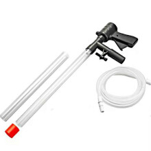 (Low Version) Aquarium Vacuum Cleaner Quick Siphon Water Changer Algae Scraper High-End