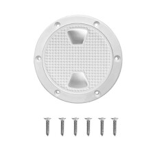 (6") Marine RV Boat 6x8 Access Hatch Plate with Six Screws