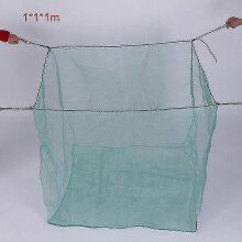 (1X1X1m) Landslide Prevention Non-toxic Fish Net Breeding Fence Cage for Breeder Shrimp