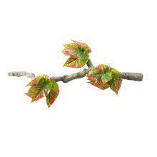 (Style 1) Rameau grimpant réaliste pour terrarium de lézard, idéal pour la décoration d'un habitat grimpant.