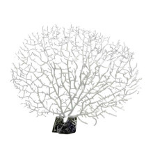 (White, L) Décoration artificielle de corail en forme de branche de récif pour aquarium, bleu S