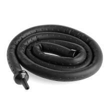 (B) Black Soft Rubber Bendable Bubble Wall Air Curtain Oxygen Diffuser Hose for Fish Tank A