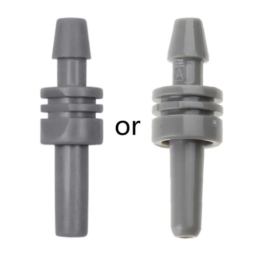 (Right angle, 5MM) Plastic BP Arm Cuff Connector Replacement Single Tube Air Hose Adapter Easy Use Multicolor