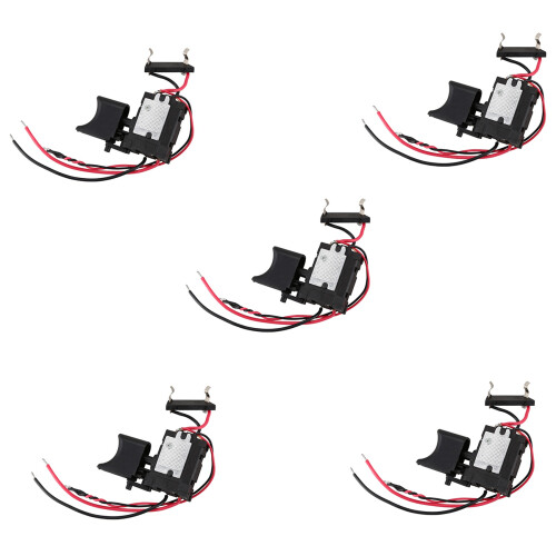 5X 7.2 V - 24 V Lithium Battery Cordless Drill  Speed Control Trigger  with Small Light