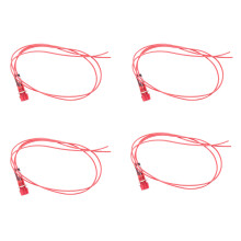 4X Neonanzeige Pilotsignalleuchte Rotes Licht AC 250V W2 Draehte