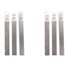 6Pc Guitar Nut Files Fret Crowning Slot Filing Luthier Repair Tool Kit for Guitar Stringed Instruments