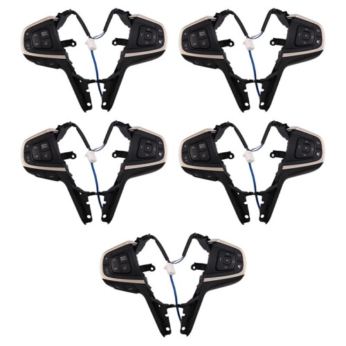 5X Car Multi-Function Steering Wheel Cruise Control Buttons  for  Innova 2015-2019