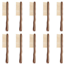 10X Natural Sandalwood Hair Comb Handmade Wooden Comb Detangling Wide Tooth Comb New Design