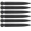 6X Traditional Relax Thai Foot Massage Reflexology Stick Tool Black 1