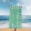 Double-Sided Velvet Microfiber Beach Towel 4