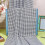 Black gingham cotton fabric 62.9 in wide 1 yard 4