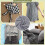 Black gingham cotton fabric 62.9 in wide 1 yard 5