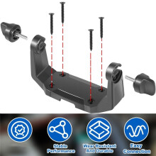 740143-1 Gimbal Bracket Mounting Bracket with Knobs for Humminbird Helix-5 Series Fish Finders All Models