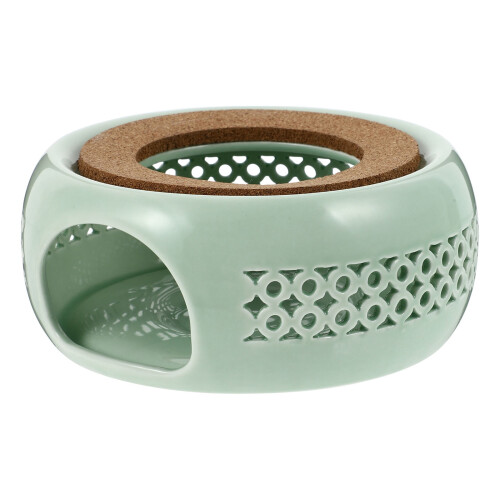 Ceramic Teapot Warmer Heat Resistant Green 1 Pc
