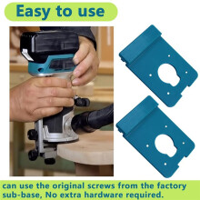 Guide Rail Adapter for Router and for Guide Rail Adapter 8V Cordless Router RT0701C XTR01Z