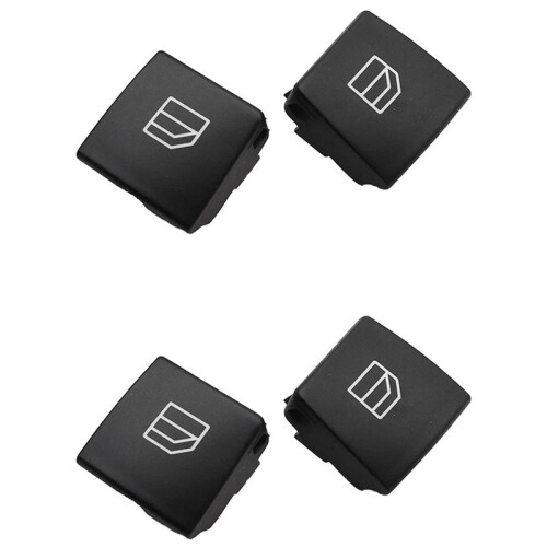 4X Master Window  Button Cover Cap for - C-Class W204 S204 W212 W246 W166 W463 E-Class E200 E220 E250