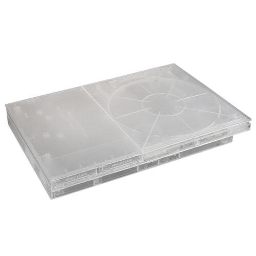 Replacement Shell for PS2 Slim 9XXXX Translucent Full Housing Shell Case Cover for PS2 Slim Game Console