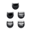 Compatible with Braun Series 5-7 beard trimmer attachments, improving shaving performance by 25%. 3