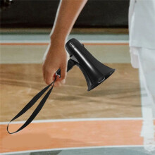 Portable 25W Megaphone Speaker Small Bullhorn for Sports Events & Promotions Black